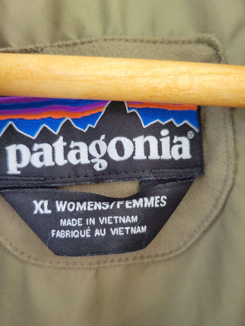 PATAGONIA Women's Puffer Coat, Size-XL, Color- Olive Green - Picture 11 of 16